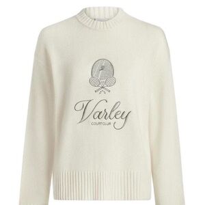 Varley Women's Ivory Crew Neck Sweater
